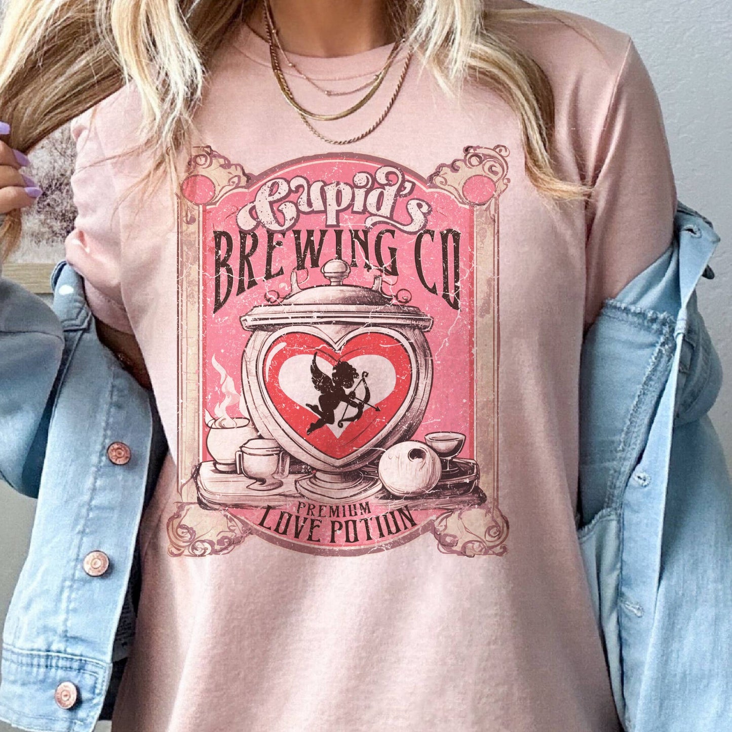 Cupids Brewing Company Valentines Tee