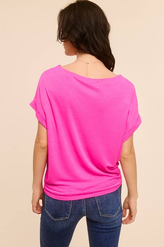 Relaxed Dolman Sleeve Top