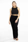 Black Modal Scuba Pants