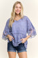 Wildflower Whimsy Lace Blouse