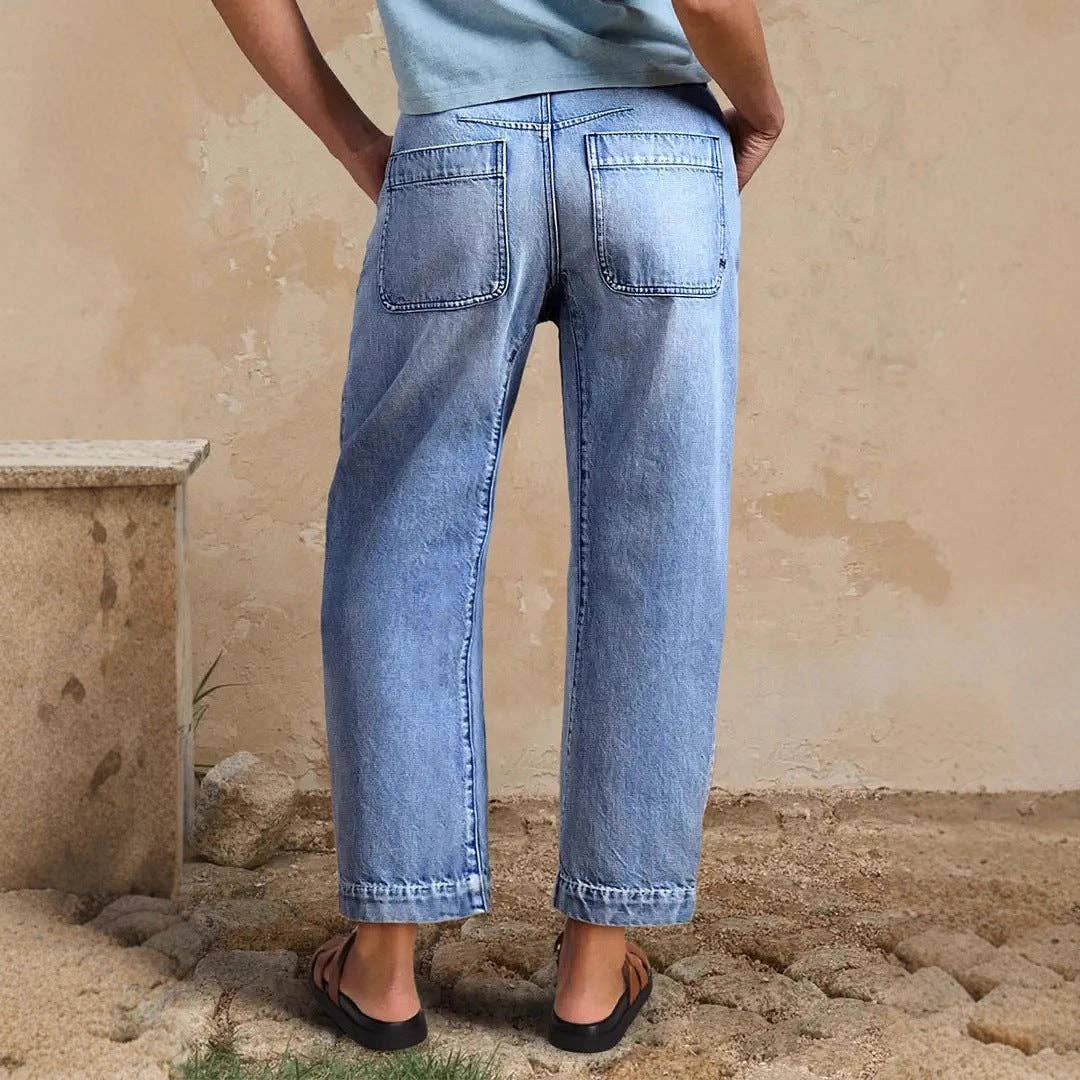 Weekend Wanderer Cropped Denim Pants
