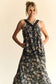 Mixed Floral Border Print Maxi Dress – Wear 3 Ways!