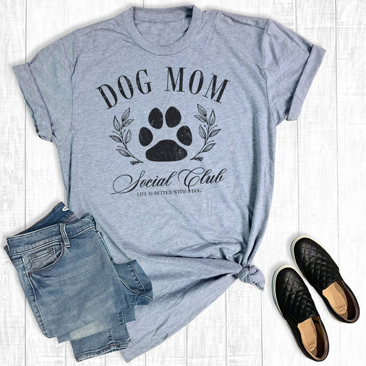 Dog Mom Social Club Graphic Tee