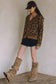 Wild About You Leopard Button-Down Sweater