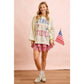 Stars & Stripes Patch Sweatshirt